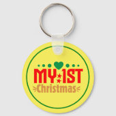 Porte-clés Mon 1er Noël - Designs de Noël (Verso)