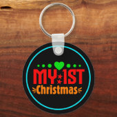 Porte-clés Mon 1er Noël - Designs de Noël (Recto)