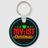 Porte-clés Mon 1er Noël - Designs de Noël (Verso)