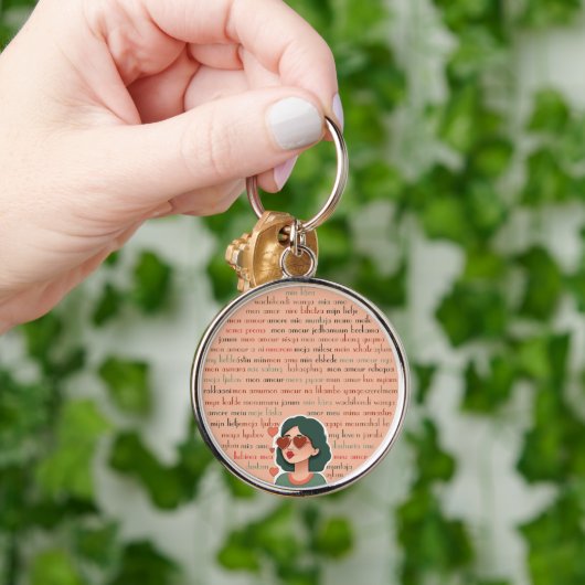 Porte-clés Mon Amour (Main)