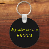 Porte-clés Mon autre voiture est une, BROOM (Recto)