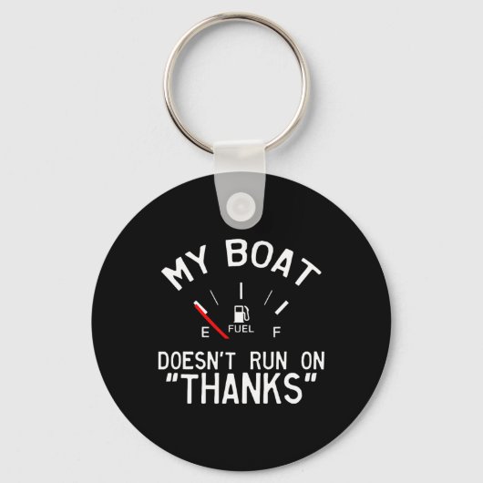 Porte-clés Mon bateau ne fonctionne pas grâce à la navigation (Recto)