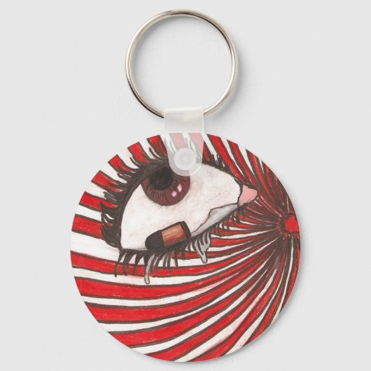 Porte-clés mon bébé m'a abattu (Recto)