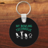 Porte-clés Mon Bowling Technique Bowling (Recto)