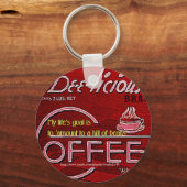 Porte-clés Mon but est de "monter à une colline de haricots". (Recto)