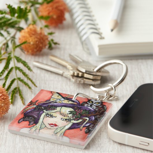 Porte-clés "Mon casquette est fabuleux, aussi ! "Porte - clé (Devant Droit)