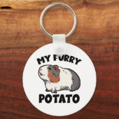 Porte-clés Mon cobaye de pommes de terre à la farine (Verso)