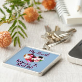 Porte-clés Mon Coeur Appartient À Thai BL (Côté)