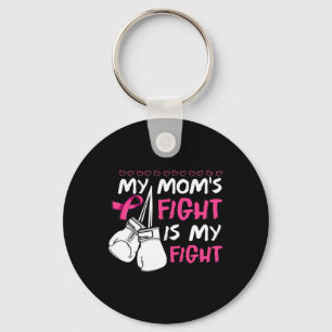 Porte-clés Mon combat de mamans est ma lutte contre le cancer