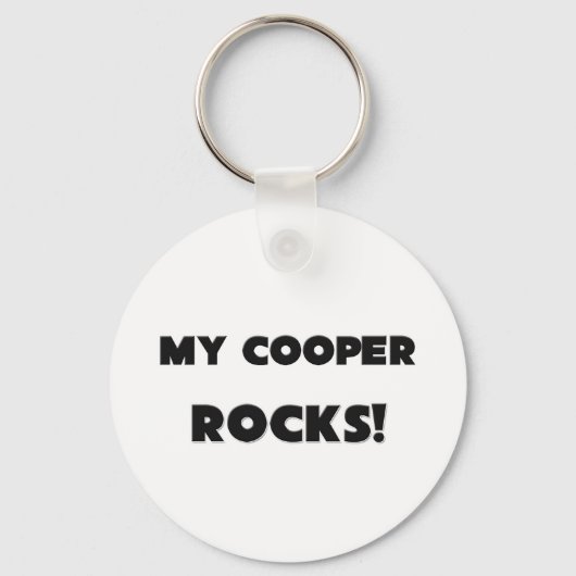 Porte-clés MON Cooper ROCKS ! (Recto)