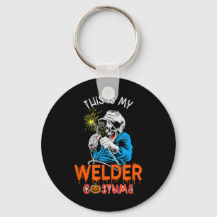 Porte-clés Mon costume de soudure Halloween Horror Welder Too