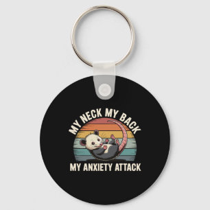 Porte-clés Mon cou Mon Ck Mon attaque d'anxiété _4 