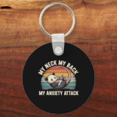Porte-clés Mon cou Mon Ck Mon attaque d'anxiété _4 (Recto)