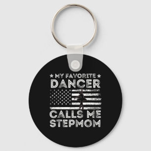 Porte-clés Mon Danseuse Favorite M'Appelle Stepmaman Danse Ba