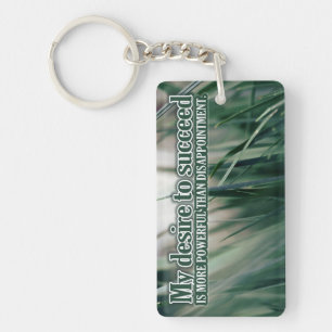 Porte-clés "Mon désir de réussir" Motivation Affirmation