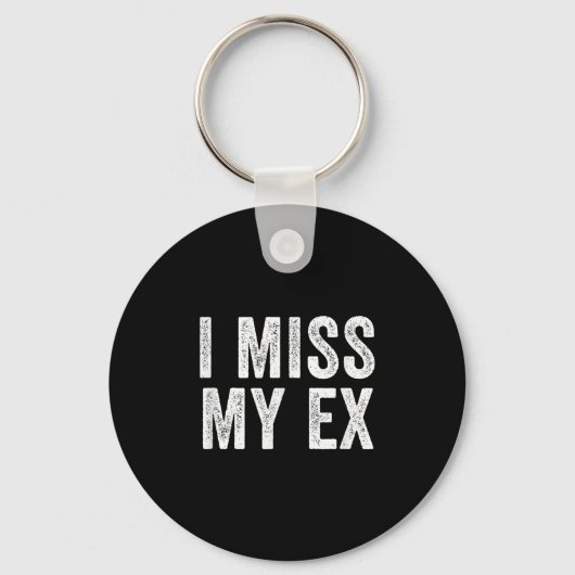 Porte-clés Mon Ex Breakup Heartbreak Broken Relationshi (Recto)