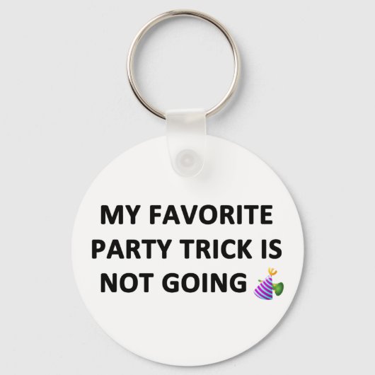 Porte-clés Mon Favori Party Trick (Recto)