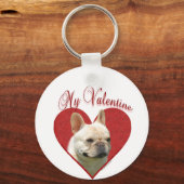 Porte-clés Mon Frenchie Valentine (Recto)