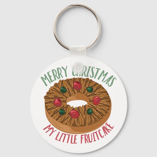 Porte-clés Mon gâteau aux fruits (Recto)