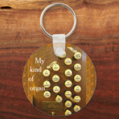 Porte-clés Mon genre de porte - clé autour de l'organe (Recto)