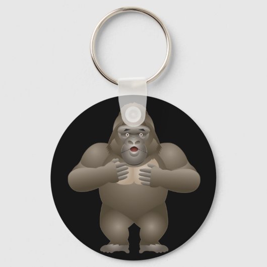 Porte-clés Mon Gorilla (Recto)