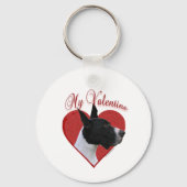 Porte-clés Mon grand Dane Valentine (Verso)