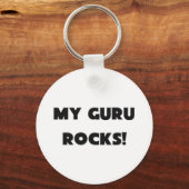 Porte-clés MON Guru ROCKS ! (Recto)
