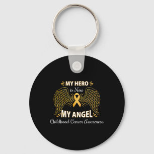 Porte-clés Mon Héros Est Maintenant Mon Ange