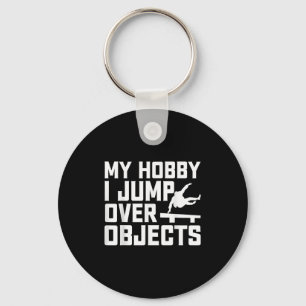 Porte-clés Mon Hobby Je Saute Sur Objets - Parkour Traceur Gr