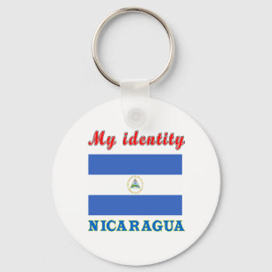 Porte-clés Mon identité Nicaragua