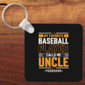 Porte-clés Mon Joueur Favori M'Appelle Oncle (Recto)