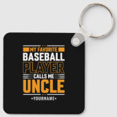 Porte-clés Mon Joueur Favori M'Appelle Oncle (Dos)