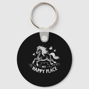 Porte-clés Mon Joyeux Lieu Cheval Lover Cadeaux Équitation