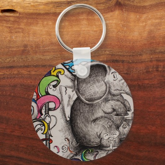 Porte-clés mon keychian surprise (Recto)