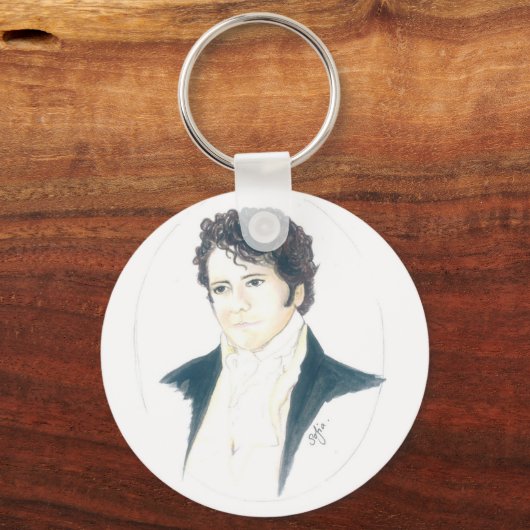 Porte-clés Mon M. Darcy (Recto)