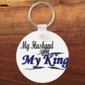 Porte-clés Mon mari, mon Porte - clé du roi (Recto)