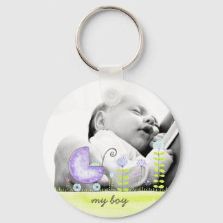 Porte-clés Mon nouveau bébé Arrivée photo Gift Keepssake