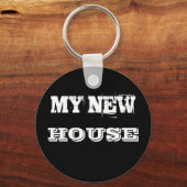 Porte-clés MON NOUVEAU Porte - clé DE MAISON (Recto)