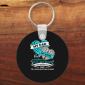 Porte-clés Mon papa Mon ange T Chemise - en mémoire d'amour d (Recto)