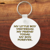 PORTE-CLÉS MON PETIT GARÇON (Recto)