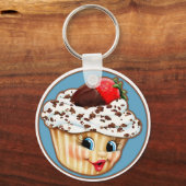 Porte-clés Mon petit gâteau doux (Recto)