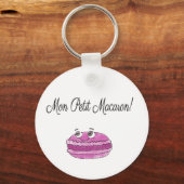 Porte-clés Mon Petit Macaron (Recto)