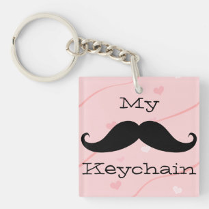 Porte-clés Mon Porte - clé Acrylique Moustache