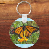 Porte-clés Mon porte - clé papillon Monarque (Recto)