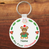 Porte-clés Mon premier Noël (Recto)