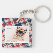 Porte-clés Mon premier Noël pour toujours Accueil Plaid Photo (Dos)