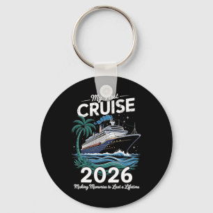 Porte-clés Mon premier voyage en croisière 2026 Famille Vacan
