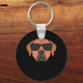 Porte-clés Mon Rhodesian Ridgeback Est Le Plus Coolle (Recto)