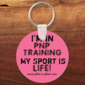 Porte-clés Mon Sport Est La VIE ! (Recto)