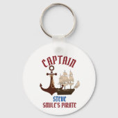 Porte-clés Mon trésor | International Talk Like a Pirate day (Verso)